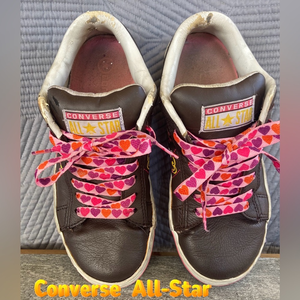 Vintage Leather Converse All Star Sneaker Womens 7.5